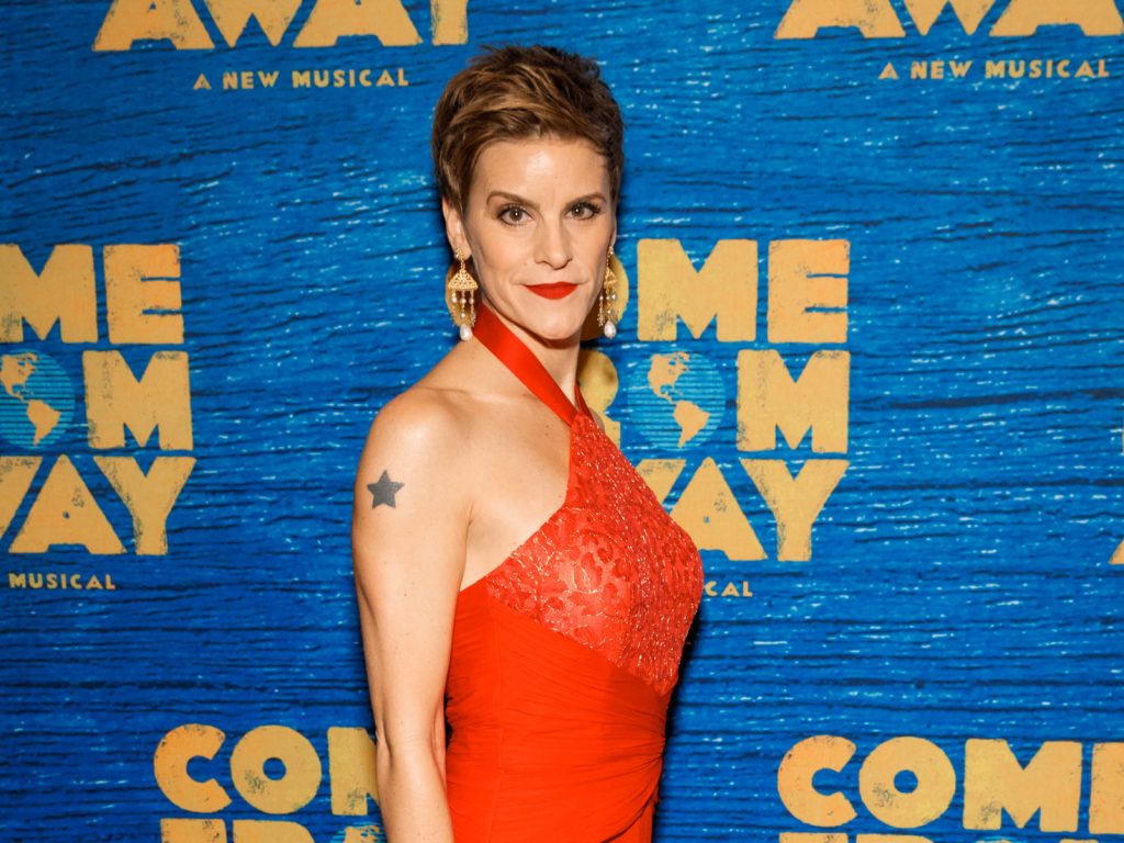 Jenn Collela Come from Away Broadway Singers on Stage
